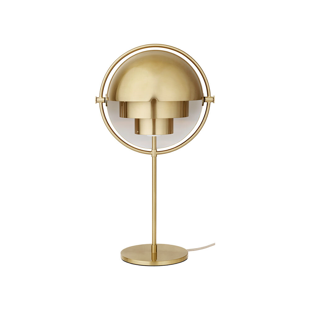 Multi Lite Bordlampe All Brass GUBI lamper fra gubi